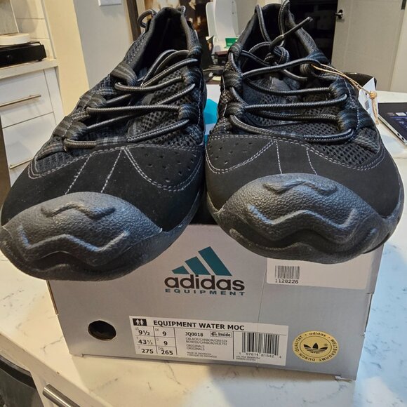 adidas Originals Water Moc Equipment Core Black Carbon JQ0018 Men's Size 9.5 - Picture 6 of 16